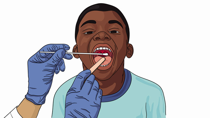 Medical training illustration